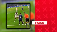 Es falso el video de Messi bailando con un defensor inglés durante el Argentina vs. Inglaterra: fue creado con IA