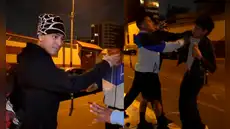 Cámaras de seguridad desmienten a Cristorata y revelan que él golpeó primero a joven en pleno stream: víctima terminó con moretones en el rostro