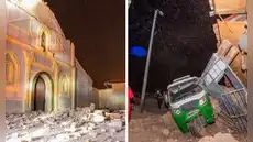 Las impactantes imágenes de Pumpunya tras el sismo en Junín: casas destruidas y familias durmiendo a la intemperie