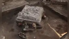 Arqueólogos descubren en México un altar preazteca que se habría usado en un ritual de ofrendas