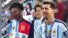La inesperada reacción de Speed al ver a Lionel Messi llorar tras perder la final del Mundial ante España