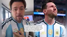 Julián Zucchi presume logros de Argentina tras burlas y usuarios reaccionan en redes sociales: "Les falta humildad"