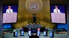 Michelle Bachelet y los otros cinco candidatos a liderar la ONU se enfrentaron en primer debate público