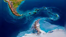 La cordillera de los Andes no termina en Sudamérica como muchos creen: islas y montañas submarinas la conectan con la Antártida La cordillera de los Andes no termina en Sudamérica como muchos creen: islas y montañas submarinas la conectan con la Antártida