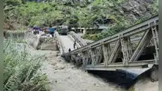 Puente Baños Chimú lleva seis meses colapsado en La Libertad y aún no tiene fecha de reposición Puente Baños Chimú lleva seis meses colapsado en La Libertad y aún no tiene fecha de reposición