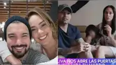 Karen Schwarz y Ezio Oliva confiesan que extorsión los impulsó a marcharse a España