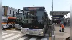 Rutas A y C del Metropolitano suspende su recorrido por presencia de manifestantes en el Centro de Lima