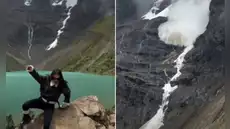 Video de avalancha en laguna Humantay enciende alarmas: Inaigem pide evaluar riesgos para proteger a turistas