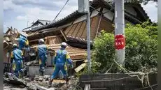 Japón eleva a 34 los muertos por el terremoto de Kumamoto y mantiene la búsqueda de sobrevivientes