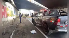SJL: hallan cadáver oculto en un costal bajo un puente y PNP busca identificar a la víctima