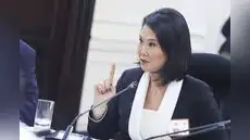 Fujimori pide reformar normas contra el crimen organizado y el lavado de activos sin precisar los cambios