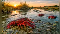 Liberaron miles de cangrejos rojos en un río de España hace 50 años: hoy los científicos admiten que ya no hay vuelta atrás