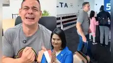 Mark Vito genera revuelo con video tras juramentación de Keiko Fujimori y Leslie Echevarría lo 'devuelve' a su país: "Más que arrepentido"