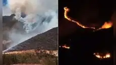 Incendio forestal en Lambayeque consume cultivos y destruye sistema de agua potable: comuneros piden ayuda urgente