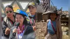 Gobierno de Fujimori promete viviendas en Junín, pero damnificados del sismo se quejan por la lentitud