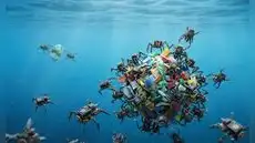 Científicos crean pequeños robots que capturan microplásticos: logran eliminar hasta el 94% de estas partículas del agua