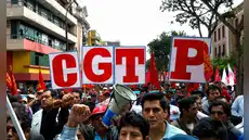 CGTP anuncia movilización nacional para este 13 de agosto ante posibles cambios en materia laboral