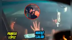 Pamela López protagoniza tenso momento en auto de su nuevo saliente y destapan el inesperado motivo: "Le reclama algo"