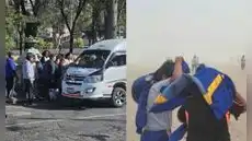 Arequipa y Tacna continúan sin clases este miércoles 12 por paro de transportistas y fuertes vientos