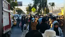 Paro de transportistas en Arequipa: calles bloqueadas y clases virtuales tras fracaso de diálogo