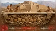 Hace 5.000 años, la primera civilización de Perú enfrentaba los terremotos con una ingeniosa técnica oculta bajo sus construcciones Hace 5.000 años, la primera civilización de Perú enfrentaba los terremotos con una ingeniosa técnica oculta bajo sus construcciones