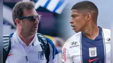 Pablo Guede responde sobre los motivos para excluir a Kevin Quevedo de Alianza Lima: “Se lo dije en la cara”