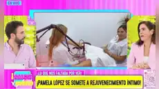 Pamela López muestra su proceso de rejuvenecimiento íntimo tras ser vista besándose con joven cantante