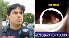 Novia de Curwen es ampayada con otro hombre y tiktoker da curiosa declaración