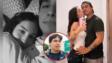 El último y emotivo mensaje que Carla Campos Salazar le dedicó a Curwen horas antes de su ampay: “Lindo”