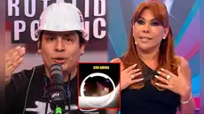 Curwen cuestiona intenciones de Magaly Medina de exponer ampay de su novia Carla Campos Salazar: "Hay un transfondo político"