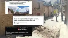 Así informó la prensa internacional sobre el terremoto de 7,2 en Ayacucho: "El temblor encuentra a los peruanos sensibles a cualquier movimiento"