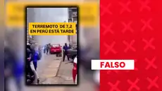 Es falso que este video muestre el sismo de 7,2 en Ayacucho: las imágenes fueron grabadas en Caracas