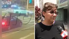 Patrulla de la PNP cruza la luz roja, choca camioneta y deja 4 heridos en Jesús María: uno está en UCI
