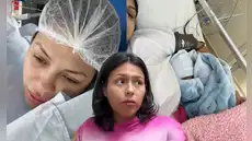 Tiktoker Moca transmite el nacimiento de su bebé en vivo y conmueve con su reacción en redes sociales