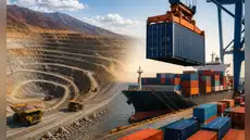 Exportaciones mineras superan los US$42.000 millones y crecen 56% en el primer semestre de 2026