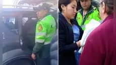 Joven madre da a luz a su hijo dentro de patrullero de la PNP cuando iba a hospital de Arequipa