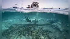 El recubrimiento de un naufragio romano de 2.200 años revela cómo los antiguos marineros mantenían a flote sus barcos