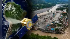 Agencia Espacial del Perú activa el satélite PeruSAT-1 para monitorear las mortales inundaciones en Nepal