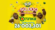 Resultados de La Tinka del domingo 30 de agosto: números ganadores, premios del Pozo Millonario, boliyapa, S/50.000 y más