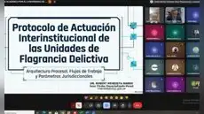 Más de 150 operadores de justicia participaron en jornada académica sobre flagrancia