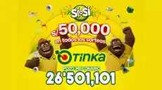 Resultados de la Tinka EN VINO HOY, miércoles: Pozo millonario, números ganadores del Sí o Sí y Boliyapa Resultados de la Tinka EN VINO HOY, miércoles: Pozo millonario, números ganadores del Sí o Sí y Boliyapa