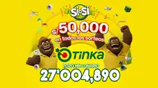 Resultados de La Tinka de hoy domingo 6 de septiembre: números ganadores, premios del Pozo Millonario, boliyapa, S/50.000 y más Resultados de La Tinka de hoy domingo 6 de septiembre: números ganadores, premios del Pozo Millonario, boliyapa, S/50.000 y más
