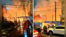 Fuerte incendio en Lince: emergencia moviliza a más de 15 unidades de bomberos en la avenida Canevaro
