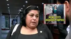 Congreso: diputada del Partido del Buen Gobierno es captada amenazando a fiscalizadora en Huaral