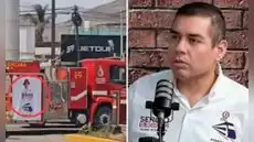 “No nos utilicen”: Cuerpo de Bomberos encara a candidato de Avanza País por usar sus símbolos en caravana política