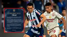 Alianza responde a Universitario tras denuncia de maltratos en el clásico: "El club ejecutó el protocolo aprobado"