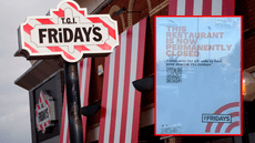 TGI Fridays announces closure of 30 restaurants across the US after declining sales