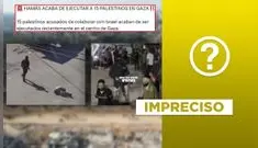 Hamás no ejecutó a 15 palestinos por colaborar con Israel, pero sí se enfrentó a disidentes: video no corresponde al conflicto