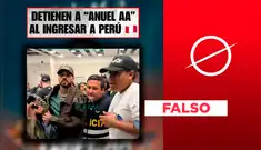 Policías de migraciones no detuvieron a Anuel AA en el Aeropuerto Jorge Chávez: foto fue editada con IA