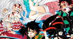 Kimetsu no Yaiba manga 182: ¡Empieza la batalla! Muzan vs Tanjiro y Giyu